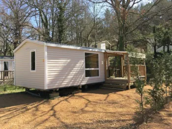 Mietunterkunft - Mobilheim Les Oliviers - 2 Schlafzimmer - Camping Le Colorado