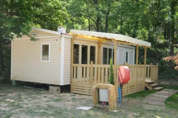 Mietunterkunft - Mobilheim Les Lauriers - 2 Schlafzimmer  - 2 Badezimmer - Camping Le Colorado