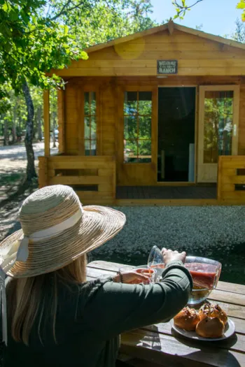 Mietunterkunft - Hütte Lavande - Camping Le Colorado