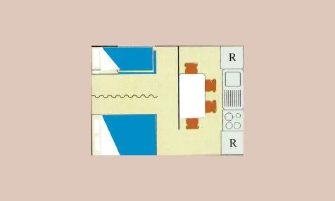 Mietunterkunft - Bungalow 13M² (Ohne Sanitärausstattung) - image n°5 - Le Coin Tranquille C'est Si Bon