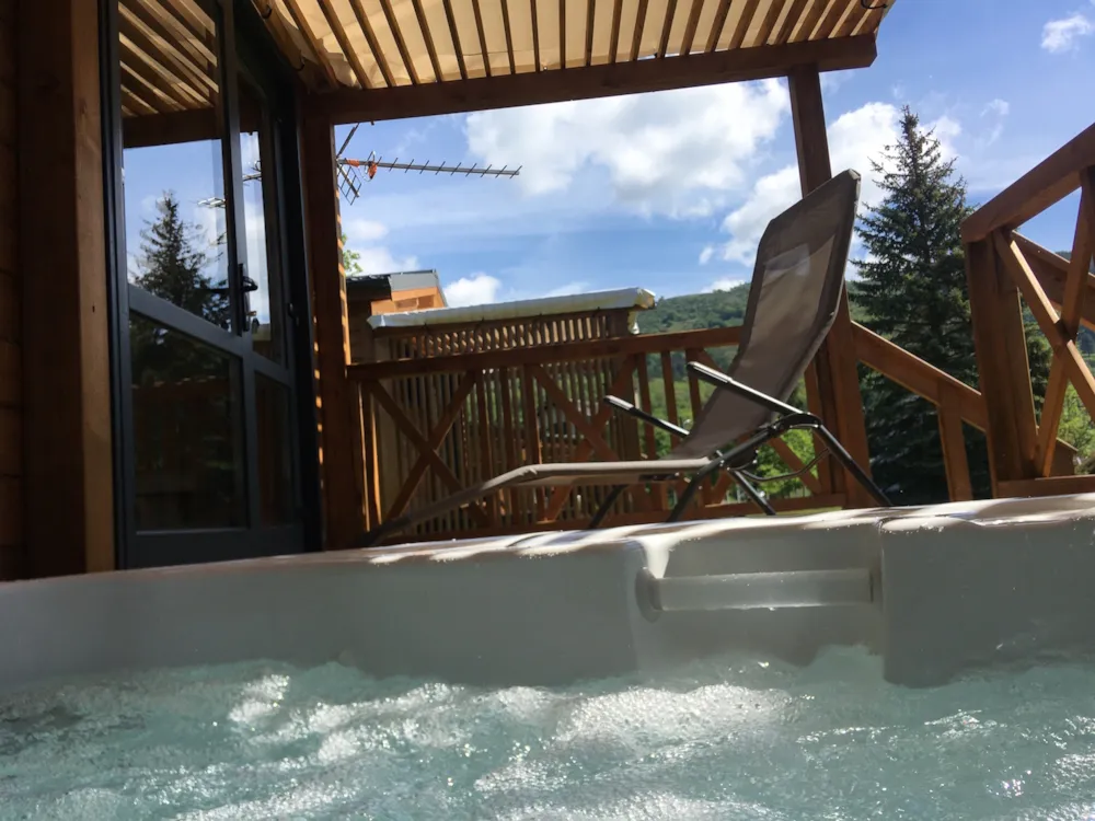 Location - Chalet Spa 24M² - 1 Chambre - Les Terrasses des Bouleaux