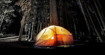 Pitch tent — 1