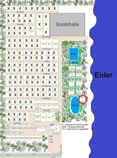Tent Pitch TG 32 - Tents only — 2