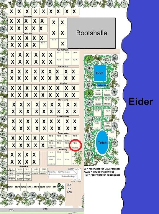 Emplacement TG 11