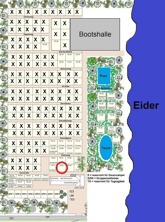 Emplacement Tente TG 02