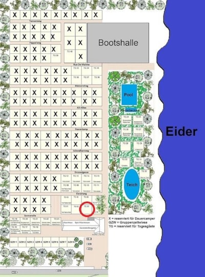 Tent Pitch TG 03 - Tents only — 2