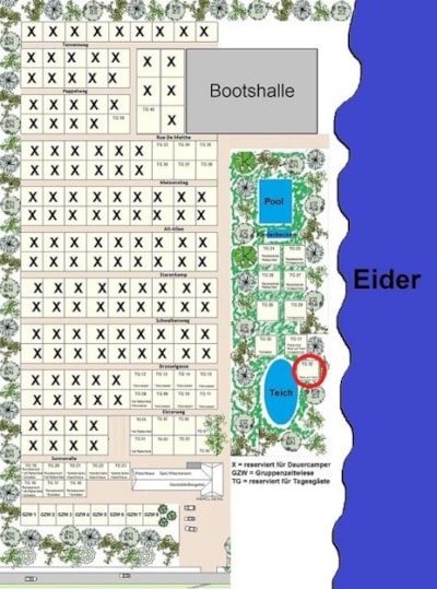 Tent Pitch TG 32 A - Tents only — 2