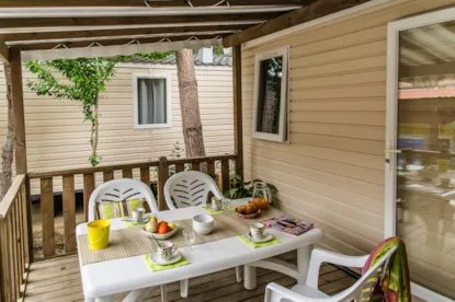 Mobil Home Domino - 2 Habitaciones (4 Adultos + 1 Bebé)