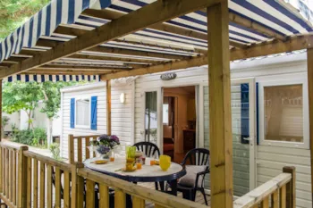 Mietunterkunft - Mobilheim Hélios - 2 Zimmer (4 Erwachsene + 1 Kind) - Angepasst An Personen Mit Eingeschränkter Mobilität - Camping La Croix du Sud