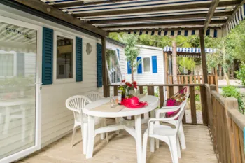 Mietunterkunft - Mobilheim O'phéa - 3 Zimmer - Camping La Croix du Sud