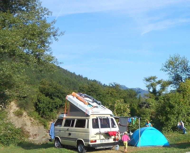 Emplacement sans électricité