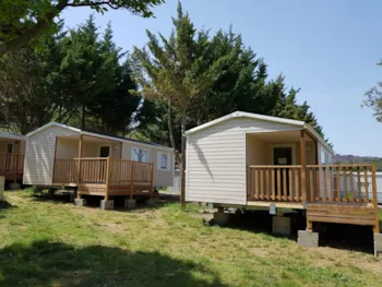 Mietunterkunft - Mobilheim Komfort Evolution 29Ti - 2 Schlafzimmer - Camping Borepo
