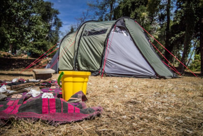 Tent lot