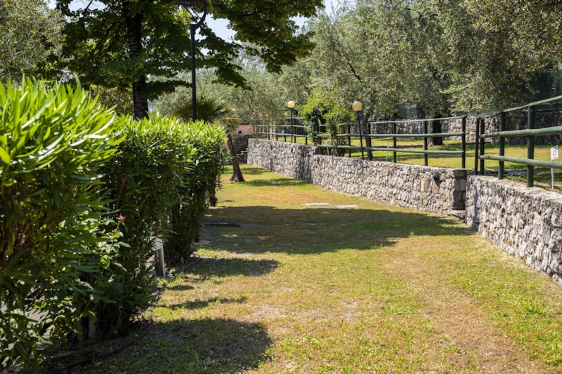 Standaard kampeerplaats voor kleine tenten