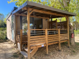 Huuraccommodatie(s) - Key Westotel - 20 M² - 1 Slaapkamer - Campasun Camping de l’Etang de La Bonde