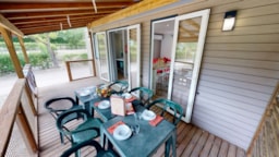 Huuraccommodatie(s) - Cottage Provence - 33M² - 3 Slaapkamers - Campasun Camping de l’Etang de La Bonde