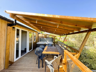 Mobil Home Lourmarin with Jacuzzi - 32m² - 2 bedrooms