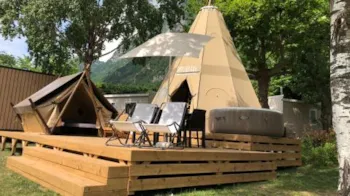 Mietunterkunft - Tipi Lodge - Lago Idro Glamping Boutique