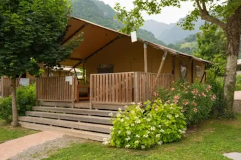 Mietunterkunft - Safari Tent 4 Pax - Lago Idro Glamping Boutique
