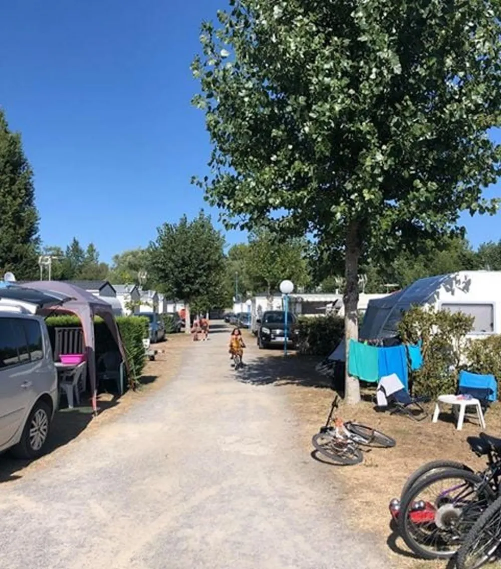 Kampeerplaats(en) - Standplaats + Voertuig - Camping Le Petit Bois