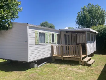 Mietunterkunft - Mobilheim Confort 30 M² - 3 Zimmer - Camping Le Petit Bois