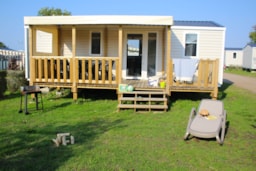 Accommodation - Mobile-Home Supérieur - 2 Bedrooms + 2 Bathrooms - Camping Mirabel La Renaudière