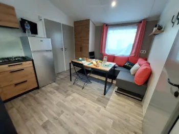 Mietunterkunft - Mobilheim Komfort  - 2 Schlafzimmer - Camping Mirabel La Renaudière