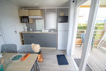 Mietunterkunft - Mobilheim Komfort - 1 Schlafzimmer - Camping Mirabel La Renaudière