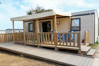Mietunterkunft - Mobilheim Komfort - 2 Schlafzimmer - Behindertengerecht - Camping Mirabel La Renaudière