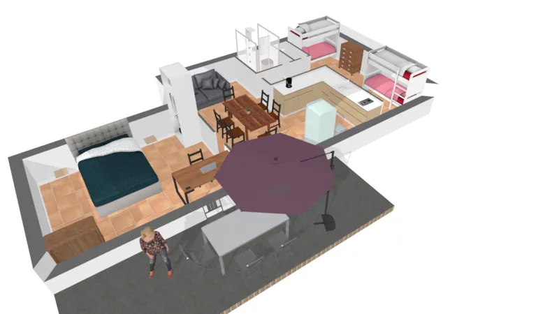 Cottage Confort Lits Superposés