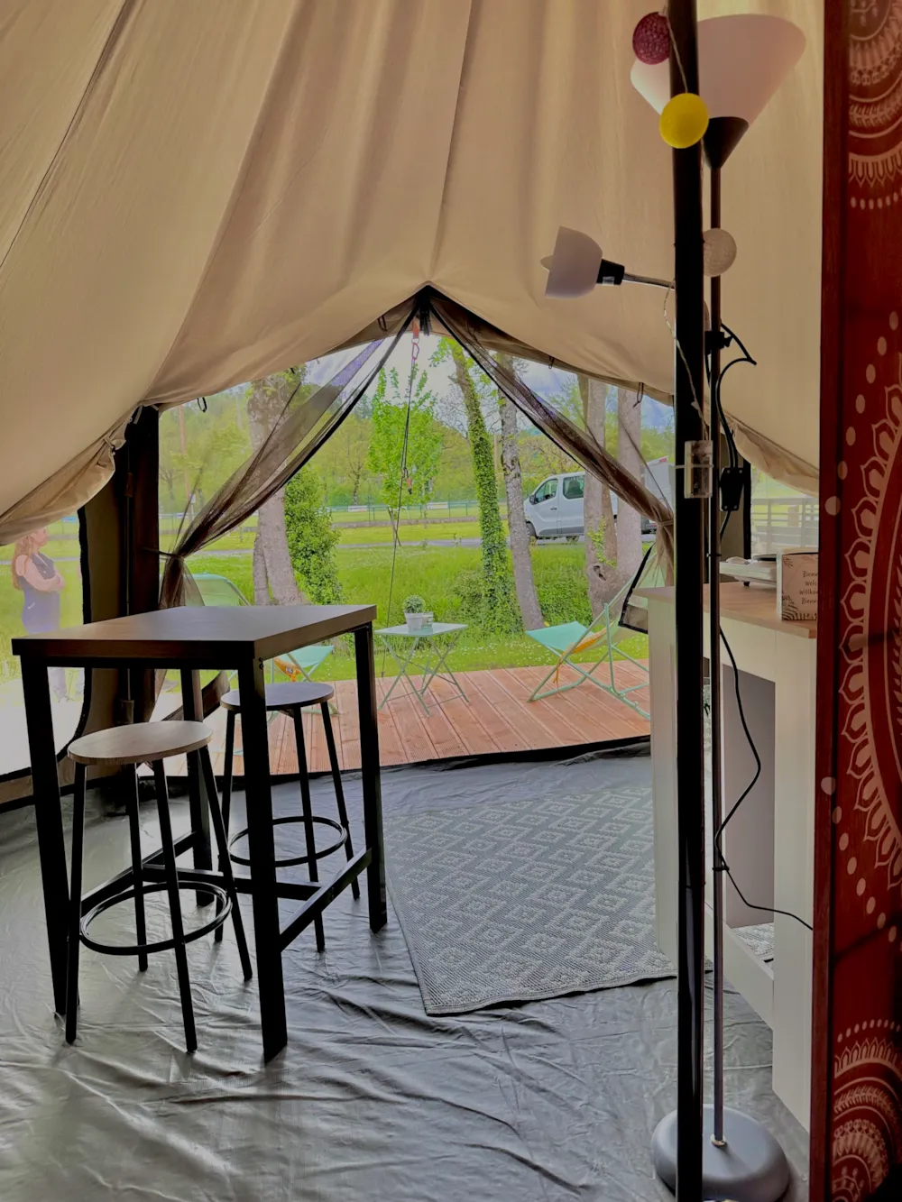 Location - Tente Lodge - Village Vacances Camboussel