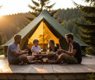 lodge tent