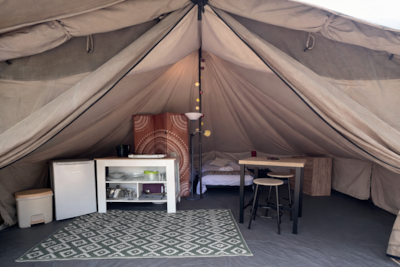 lodge tent