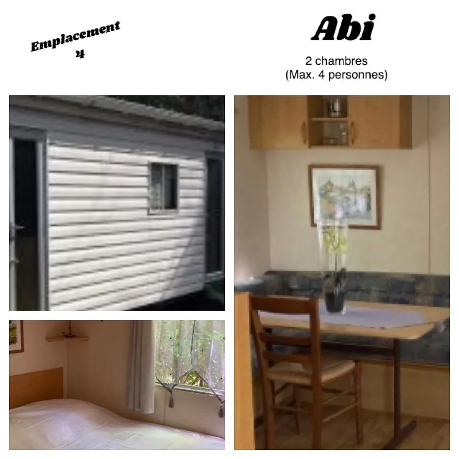 Location - Mobil-Home Abi - Camping Paradis Aubeterre sur Dronne