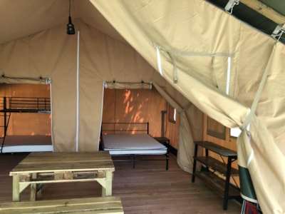 Canvas bungalow Sunair Lodge L 3 bedrooms