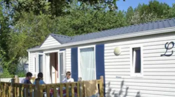 Huuraccommodatie(s) - Stacaravan Louisiane Flores - Camping Paradis Aubeterre sur Dronne