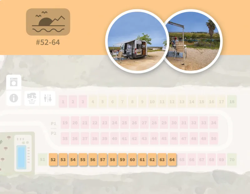 Terrain Avec Vue, Camping-Car À Moins De 8 Mètres