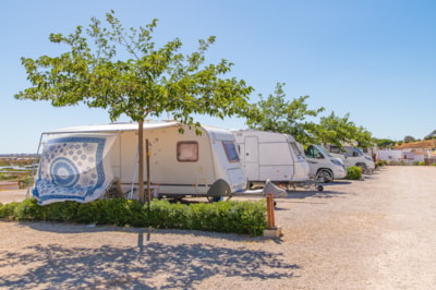 Motorhome pitch smaller than 8m. — 2
