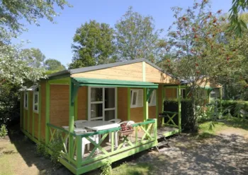Mietunterkunft - Hütte Gitotel Club 5 - Camping du Trez