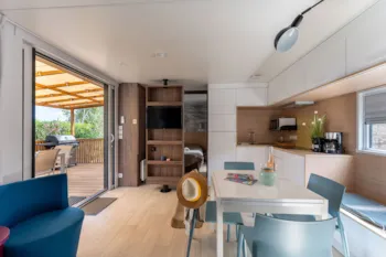 Mietunterkunft - Mobilheim Premium Taos 3 Schlafzimmer 2 Badezimmer 40 M2 - Camping Miremer