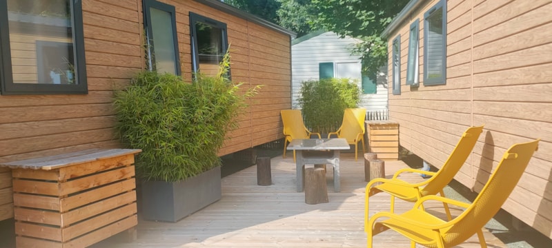 Mobil-Home Premium 2 chambres avec Jaccuzi