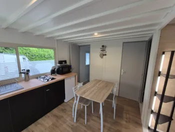 Mietunterkunft - Chalet 1 Schlafzimmer Mit Terrasse - Camping Les Gravelets