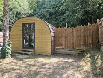 Mietunterkunft - Pods  Nordisches Bad - Camping Les Gravelets