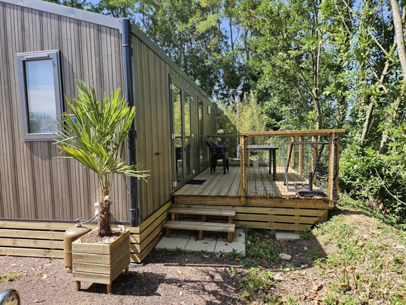 Casa mobile premium con 2 camere da letto per 5 persone
