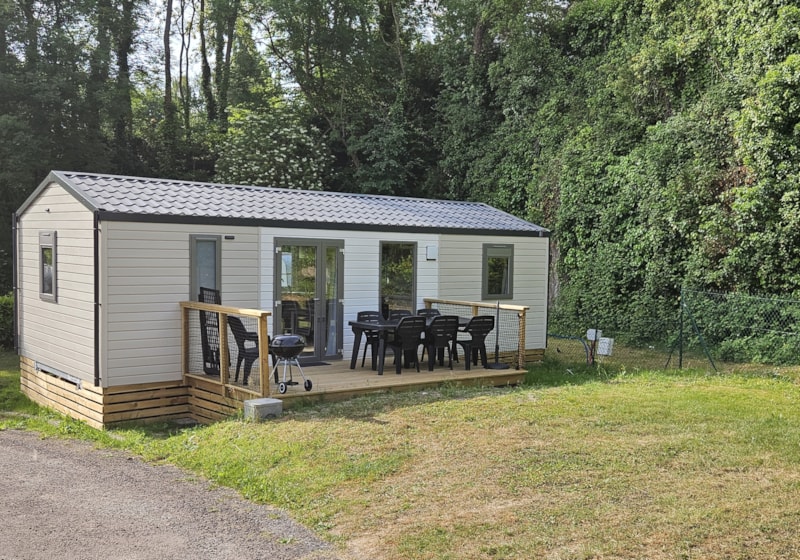 Premium stacaravan met 2 slaapkamers