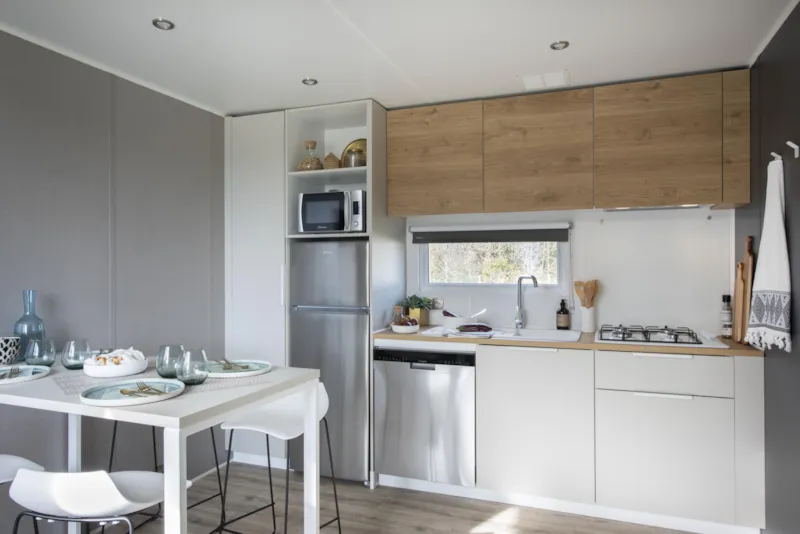 Cottage 33M² Confort - 2 Chambres + Terrasse Semi-Couverte + Tv + 2Sdb + Vue Lac