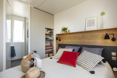 Cottage 40m² Confort - 3 bedrooms + Half-covered terrace + TV + 2 bathrooms + Lake view