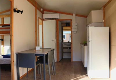 Chalet Lakeside 28m² Confort - 2 bedrooms + Terrace + TV