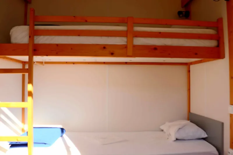 Chalet 35M² Confort - 3 Chambres + Terrasse Intégrée + Tv + Vue Lac