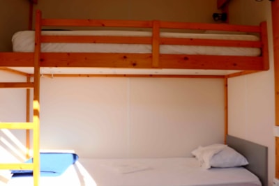 Chalet 35m² Confort - 3 bedrooms + Terrace + TV + Lake view